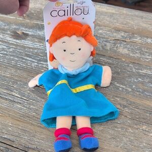 NWT Vintage Caillou ROSIE Hand Puppet 2002 CINAR